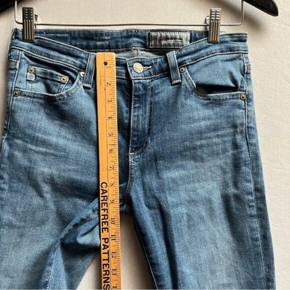 AG-ED Denim Adriano Goldschmied the prima cigarette leg jeans Sz 27R - Picture 9 of 12